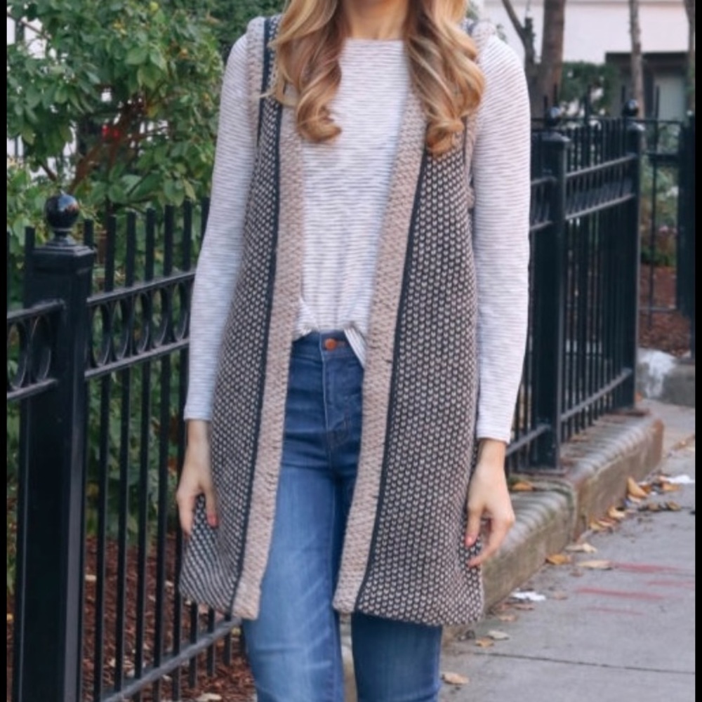 Club Monaco knit sweater vest